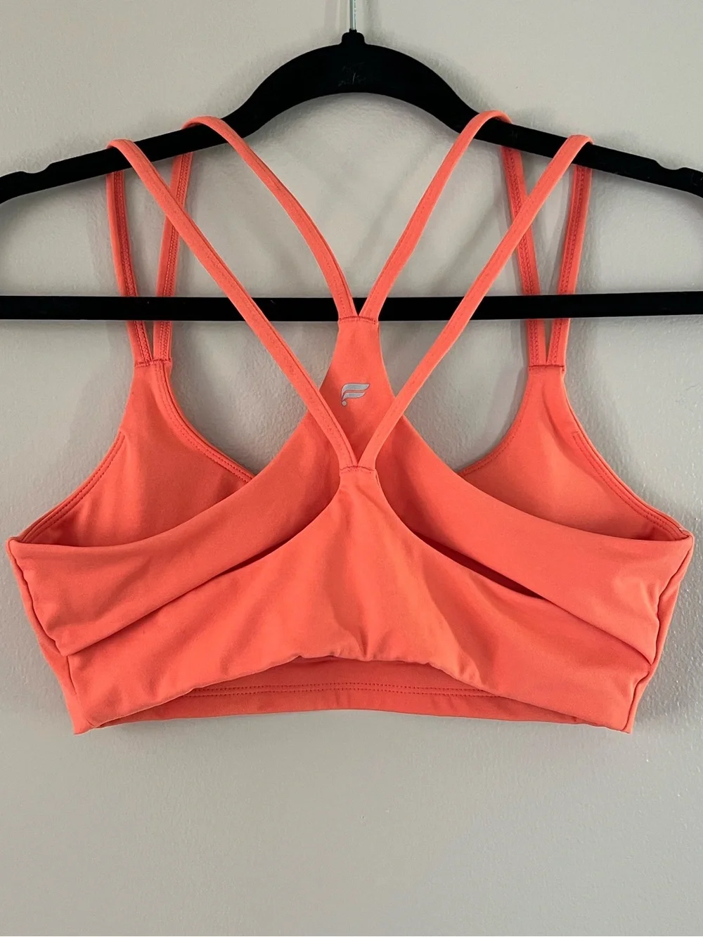 Fabletics Low Impact Strappy Sports Bra Athleisure for Gym, Running and Workouts